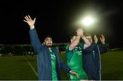23 December 2017; Connacht's Bundee Aki following their victory in the Guinness PRO14 Round 11 match between Connacht and Ulster at the Sportsground in Galway. Photo by Ramsey Cardy/Sportsfile