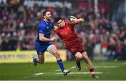 26 December 2017; Alex Wootton of Munster is tackled by Barry Daly of Leinster during the Guinness PRO14 Round 11 match between Munster and Leinster at Thomond Park in Limerick. Photo by Ramsey Cardy/Sportsfile