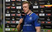26 December 2017; Dan Leavy of Leinster is interviewed by Sky Sports after the Guinness PRO14 Round 11 match between Munster and Leinster at Thomond Park in Limerick. Photo by Brendan Moran/Sportsfile