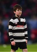 26 December 2017; Dan Foley, son of the late Munster head coach Anthony Foley, competing for Ballina Killaloe RFC at half time of the Guinness PRO14 Round 11 match between Munster and Leinster at Thomond Park in Limerick. Photo by Ramsey Cardy/Sportsfile