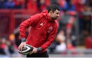 26 December 2017; Munster backline and attack coach Felix Jones ahead of the Guinness PRO14 Round 11 match between Munster and Leinster at Thomond Park in Limerick. Photo by Ramsey Cardy/Sportsfile