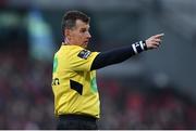 26 December 2017; Referee Nigel Owens during the Guinness PRO14 Round 11 match between Munster and Leinster at Thomond Park in Limerick. Photo by Ramsey Cardy/Sportsfile