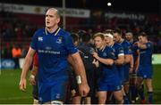 26 December 2017; Leinster's Devin Toner following the Guinness PRO14 Round 11 match between Munster and Leinster at Thomond Park in Limerick. Photo by Ramsey Cardy/Sportsfile