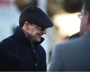 27 December 2017; Trainer Aidan O'Brien in the parade ring ahead of the Paddy Power Future Champions Novice Hurdle (Grade 1) on day 2 of the Leopardstown Christmas Festival at Leopardstown in Dublin. Photo by Barry Cregg/Sportsfile