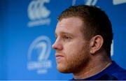 28 December 2017; Sean Cronin during a Leinster rugby squad press conference at Leinster Rugby Headquarters in Dublin. Photo by Piaras Ó Mídheach/Sportsfile