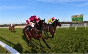 28 December 2017; Apple's Jade, left, with Davy Russell up, on their way to winning the Squared Financial Christmas Hurdle on day 3 of the Leopardstown Christmas Festival at Leopardstown in Dublin. Photo by David Fitzgerald/Sportsfile