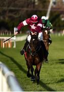 28 December 2017; Apple's Jade, with Davy Russell up, on their way to winning the Squared Financial Christmas Hurdle on day 3 of the Leopardstown Christmas Festival at Leopardstown in Dublin. Photo by Seb Daly/Sportsfile