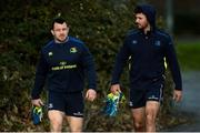 28 December 2017; Cian Healy, left, and Mick Kearney arrive for Leinster rugby squad training at UCD in Dublin. Photo by Piaras Ó Mídheach/Sportsfile