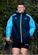 28 December 2017; Andrew Porter arrives for Leinster rugby squad training at UCD in Dublin. Photo by Piaras Ó Mídheach/Sportsfile