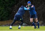 28 December 2017; Rob Kearney, right, and Jonathan Sexton during Leinster rugby squad training at UCD in Dublin. Photo by Piaras Ó Mídheach/Sportsfile