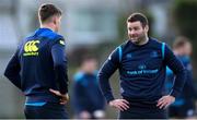 28 December 2017; Fergus McFadden, right, with Garry Ringrose during Leinster rugby squad training at UCD in Dublin. Photo by Piaras Ó Mídheach/Sportsfile