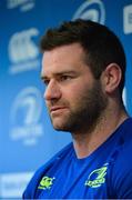 28 December 2017; Fergus McFadden during a Leinster rugby squad press conference at Leinster Rugby Headquarters in Dublin. Photo by Piaras Ó Mídheach/Sportsfile