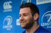 28 December 2017; Fergus McFadden during a Leinster rugby squad press conference at Leinster Rugby Headquarters in Dublin. Photo by Piaras Ó Mídheach/Sportsfile