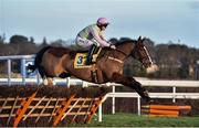 29 December 2017; Faugheen, with Paul Townend up, clears the last first time round, before subsequently pulling up, during the Ryanair Hurdle on day 4 of the Leopardstown Christmas Festival at Leopardstown in Dublin. Photo by David Fitzgerald/Sportsfile