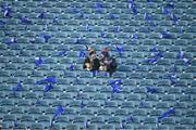 1 January 2018; Leinster supporters take their seats ahead of the Guinness PRO14 Round 12 match between Leinster and Connacht at the RDS Arena in Dublin. Photo by Brendan Moran/Sportsfile