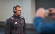 1 January 2018; Keith Earls of Munster arrives prior to the Guinness PRO14 Round 12 match between Ulster and Munster at Kingspan Stadium in Belfast.Photo by David Fitzgerald/Sportsfile