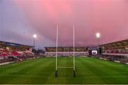 1 January 2018; A general view of the pitch prior to the Guinness PRO14 Round 12 match between Ulster and Munster at Kingspan Stadium in Belfast. Photo by David Fitzgerald/Sportsfile