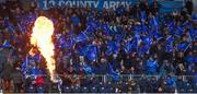 1 January 2018; Leinster supporters ahead of the Guinness PRO14 Round 12 match between Leinster and Connacht at the RDS Arena in Dublin.   Photo by Eóin Noonan/Sportsfile
