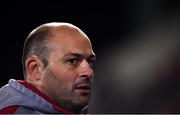 1 January 2018; Rory Best of Ulster in attendance at the Guinness PRO14 Round 12 match between Ulster and Munster at Kingspan Stadium in Belfast. Photo by David Fitzgerald/Sportsfile