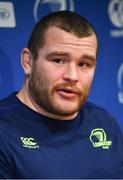 2 January 2018; Jack McGrath during a Leinster Rugby press conference at Leinster Rugby Headquarters in Dublin. Photo by Ramsey Cardy/Sportsfile
