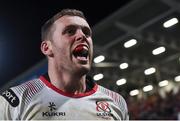 1 January 2018; Darren Cave of Ulster during the Guinness PRO14 Round 12 match between Ulster and Munster at Kingspan Stadium in Belfast. Photo by David Fitzgerald/Sportsfile