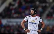 1 January 2018; Christian Lealiifano of Ulster during the Guinness PRO14 Round 12 match between Ulster and Munster at Kingspan Stadium in Belfast. Photo by David Fitzgerald/Sportsfile