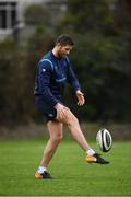 2 January 2018; Ross Byrne during Leinster Rugby squad training at UCD in Dublin. Photo by Ramsey Cardy/Sportsfile