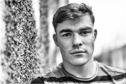 2 January 2018; (EDITOR'S NOTE: Image has been converted to black & white) Garry Ringrose poses for a portrait following a Leinster Rugby press conference at Leinster Rugby Headquarters in Dublin. Photo by Ramsey Cardy/Sportsfile