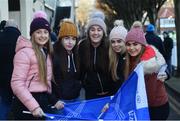 1 January 2018; Leinster supporters ahead of the Guinness PRO14 Round 12 match between Leinster and Connacht at the RDS Arena in Dublin.   Photo by Ramsey Cardy/Sportsfile