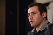 3 January 2018; CJ Stander during a Munster Rugby press conference at the University of Limerick in Limerick. Photo by Diarmuid Greene/Sportsfile