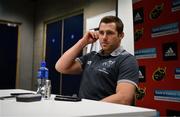 3 January 2018; CJ Stander during a Munster Rugby press conference at the University of Limerick in Limerick. Photo by Diarmuid Greene/Sportsfile