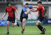 3 January 2018; Jack O’Leary of Metro Area is tackled by Aitzol King of North East Area during the Shane Horgan Cup Round 3 match between Metro Area and North East Area at Donnybrook in Dublin. Photo by Eóin Noonan/Sportsfile