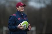 3 January 2018; Tyler Bleyendaal during Munster Rugby squad training at the University of Limerick in Limerick. Photo by Diarmuid Greene/Sportsfile