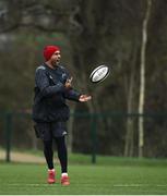 3 January 2018; Simon Zebo during Munster Rugby squad training at the University of Limerick in Limerick. Photo by Diarmuid Greene/Sportsfile