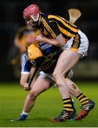 3 January 2018; Robert Lennon of Kilkenny in action against Charles Dwyer of Laois during the Bord na Mona Walsh Cup Group 2 Second Round match between Laois and Kilkenny at O’Moore Park in Portlaoise, Co Laois. Photo by Piaras Ó Mídheach/Sportsfile