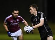 3 January 2018; Gerard O’Kelly-Lynch of Sligo in action against Cathal Sweeney of Galway during the Connacht FBD League Round 1 match between Sligo and Galway at the Connacht GAA Centre in Bekan, Co. Mayo. Photo by Seb Daly/Sportsfile