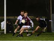 3 January 2018; Adrian Varley of Galway in action against Eoin McHugh of Sligo during the Connacht FBD League Round 1 match between Sligo and Galway at the Connacht GAA Centre in Bekan, Co. Mayo. Photo by Seb Daly/Sportsfile
