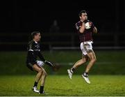 3 January 2018; Patrick Sweeney of Galway in action against Eoin McHugh of Sligo during the Connacht FBD League Round 1 match between Sligo and Galway at the Connacht GAA Centre in Bekan, Co. Mayo. Photo by Seb Daly/Sportsfile