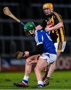3 January 2018; Richie Reid of Kilkenny in action against James Ryan of Laois during the Bord na Mona Walsh Cup Group 2 Second Round match between Laois and Kilkenny at O’Moore Park in Portlaoise, Co Laois. Photo by Piaras Ó Mídheach/Sportsfile