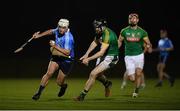 3 January 2018; Alan Moore of Dublin in action against Shane Brennan of Meath during the Bord na Mona Walsh Cup Group 3 Second Round match between Meath and Dublin at Abbotstown GAA Pitches in Abbotstown, Dublin. Photo by Stephen McCarthy/Sportsfile