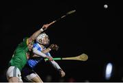3 January 2018; Fionn Ó Riain of Dublin in action against Chris Lynch of Meath during the Bord na Mona Walsh Cup Group 3 Second Round match between Meath and Dublin at Abbotstown GAA Pitches in Abbotstown, Dublin. Photo by Stephen McCarthy/Sportsfile