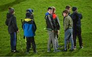 3 January 2018; Autograph hunters look on after the Bord na Mona Walsh Cup Group 2 Second Round match between Laois and Kilkenny at O’Moore Park in Portlaoise, Co Laois. Photo by Piaras Ó Mídheach/Sportsfile