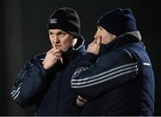 3 January 2018; Meath selector Michael Kavanagh, left, and manager Nick Fitzgerald during the Bord na Mona Walsh Cup Group 3 Second Round match between Meath and Dublin at Abbotstown GAA Pitches in Abbotstown, Dublin. Photo by Stephen McCarthy/Sportsfile