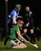 3 January 2018; Jack Regan of Meath in action against Fergal Whitely of Dublin during the Bord na Mona Walsh Cup Group 3 Second Round match between Meath and Dublin at Abbotstown GAA Pitches in Abbotstown, Dublin. Photo by Stephen McCarthy/Sportsfile