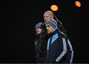 3 January 2018; Dublin manager Pat Gilroy with selectors Mickey Whelan, left, and Anthony Cunningham, right, during the Bord na Mona Walsh Cup Group 3 Second Round match between Meath and Dublin at Abbotstown GAA Pitches in Abbotstown, Dublin. Photo by Stephen McCarthy/Sportsfile