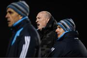 3 January 2018; Dublin manager Pat Gilroy with selector Anthony Cunningham, left, and goalkeeping coach Brendan McLoughlin, right, during the Bord na Mona Walsh Cup Group 3 Second Round match between Meath and Dublin at Abbotstown GAA Pitches in Abbotstown, Dublin. Photo by Stephen McCarthy/Sportsfile
