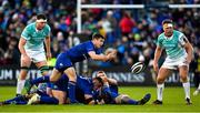 1 January 2018; Luke McGrath of Leinster during the Guinness PRO14 Round 12 match between Leinster and Connacht at the RDS Arena in Dublin. Photo by Brendan Moran/Sportsfile