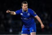 1 January 2018; Bryan Byrne of Leinster during the Guinness PRO14 Round 12 match between Leinster and Connacht at the RDS Arena in Dublin. Photo by Brendan Moran/Sportsfile