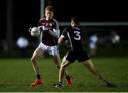 3 January 2018; Peter Cooke of Galway in action against Eddie McGuinness of Sligo during the Connacht FBD League Round 1 match between Sligo and Galway at the Connacht GAA Centre in Bekan, Co. Mayo. Photo by Seb Daly/Sportsfile