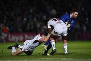 6 January 2018; Barry Daly of Leinster is tackled by Jacob Stockdale, left, and Charles Piutau of Ulster during the Guinness PRO14 Round 13 match between Leinster and Ulster at the RDS Arena in Dublin. Photo by Seb Daly/Sportsfile